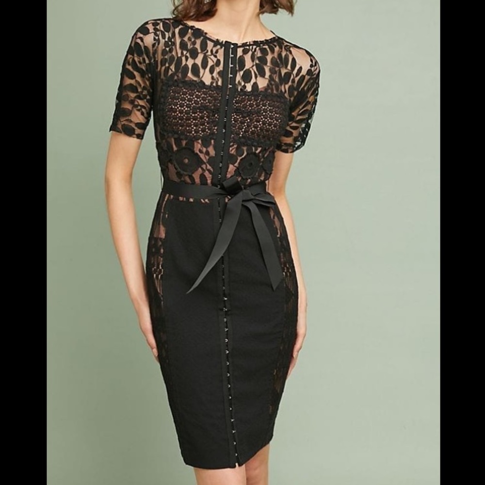 Byron Lars black lace dress - never been worn but tags have been removed